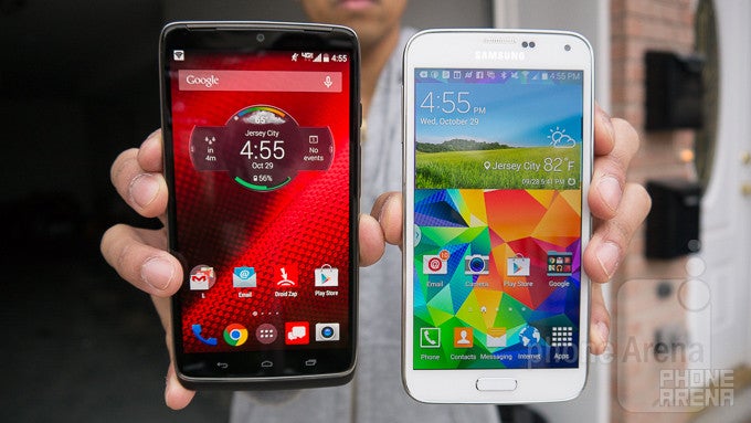 Motorola DROID Turbo vs Samsung Galaxy S5