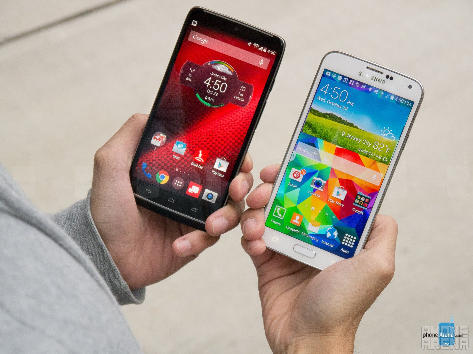 Motorola DROID Turbo vs Samsung Galaxy S5