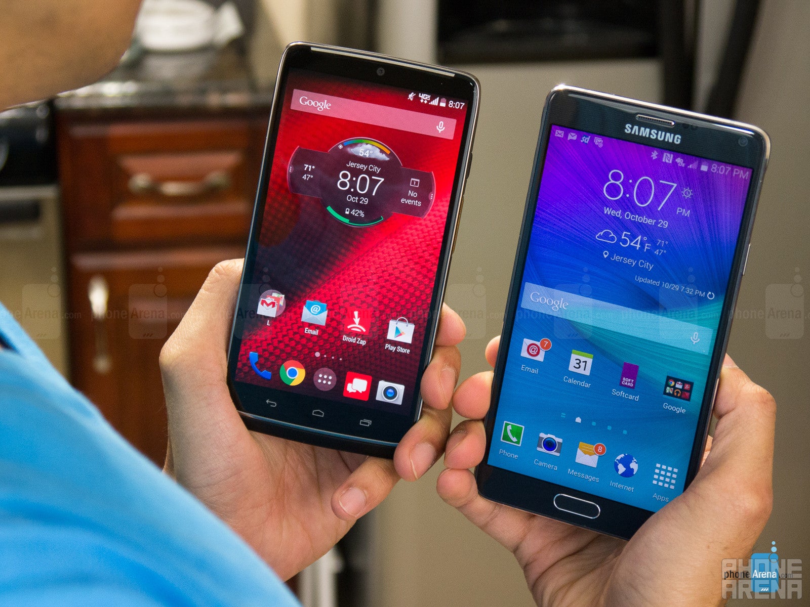Motorola DROID Turbo vs Samsung Galaxy Note 4