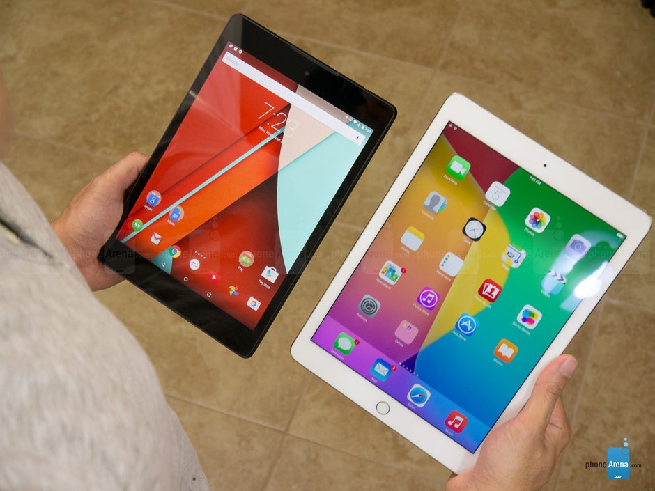 Google Nexus 9 vs Apple iPad Air 2 - PhoneArena