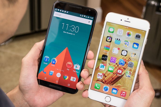 Google Nexus 6 vs Apple iPhone 6 Plus