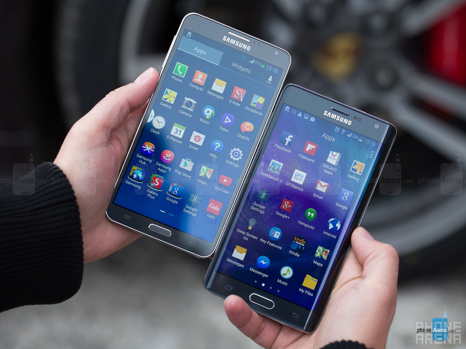 Samsung Galaxy Note Edge vs Samsung Galaxy Note 3