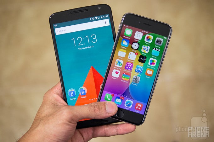 Google Nexus 6 vs Apple iPhone 6