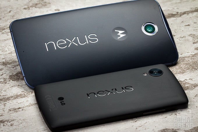 Google Nexus 6 vs Google Nexus 5