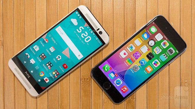 HTC One M9 vs Apple iPhone 6