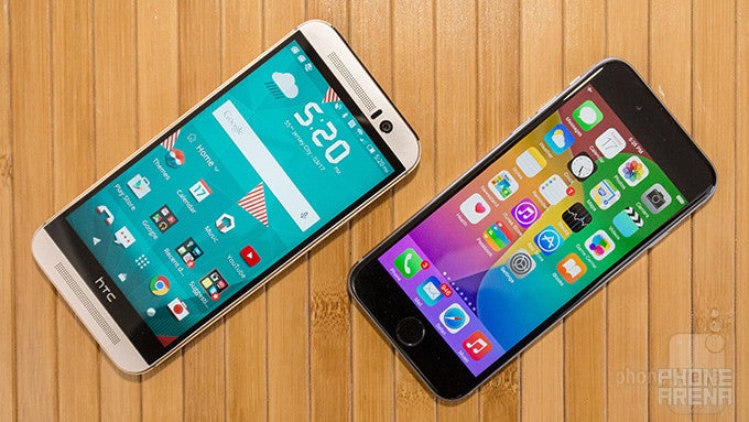 HTC One M9 vs Apple iPhone 6