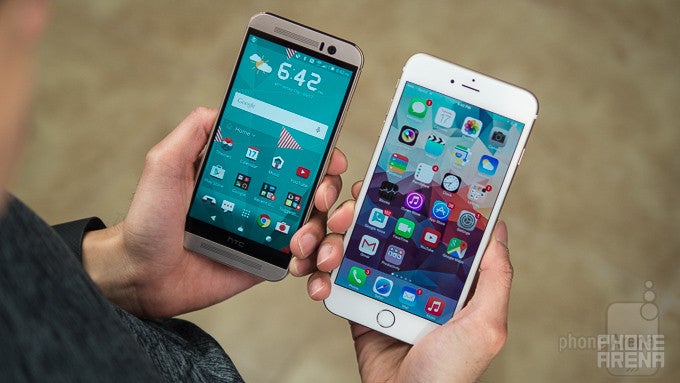 HTC One M9 vs Apple iPhone 6 Plus
