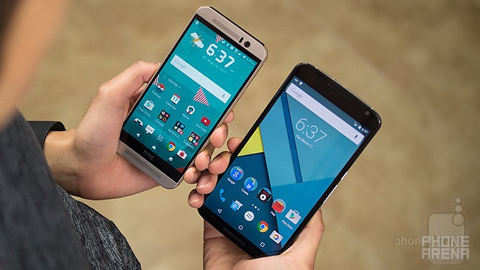HTC One M9 vs Google Nexus 6