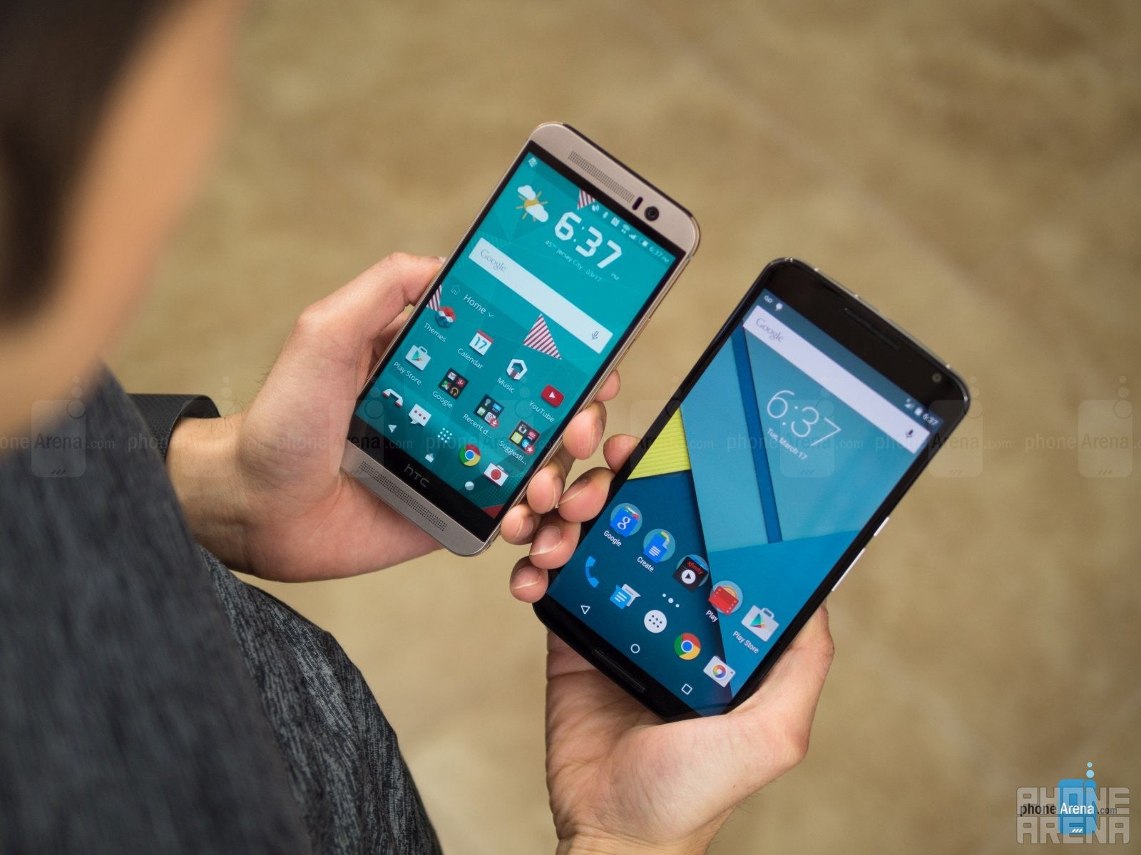 HTC One M9 vs Google Nexus 6