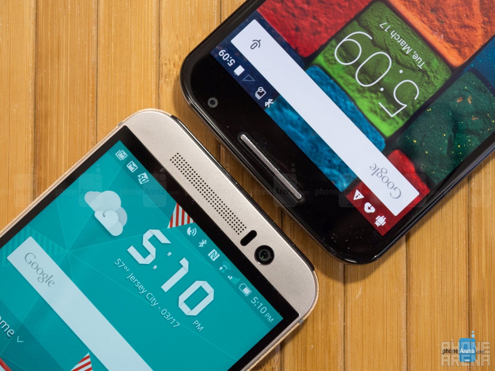 HTC One M9 vs Motorola Moto X 2014