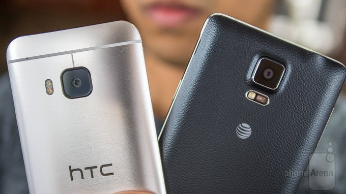 HTC One M9 vs Samsung Galaxy Note 4