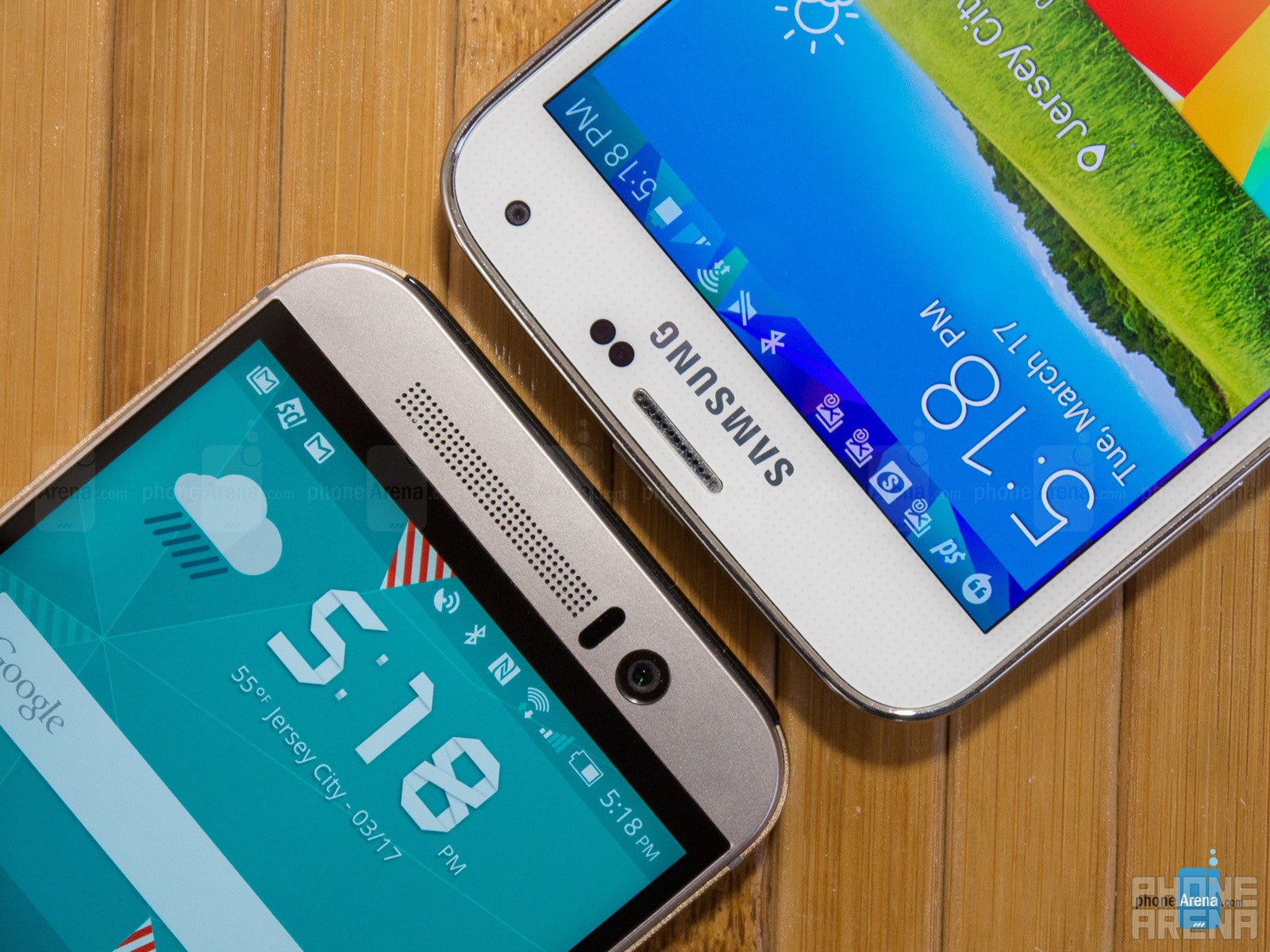 HTC One M9 vs Samsung Galaxy S5