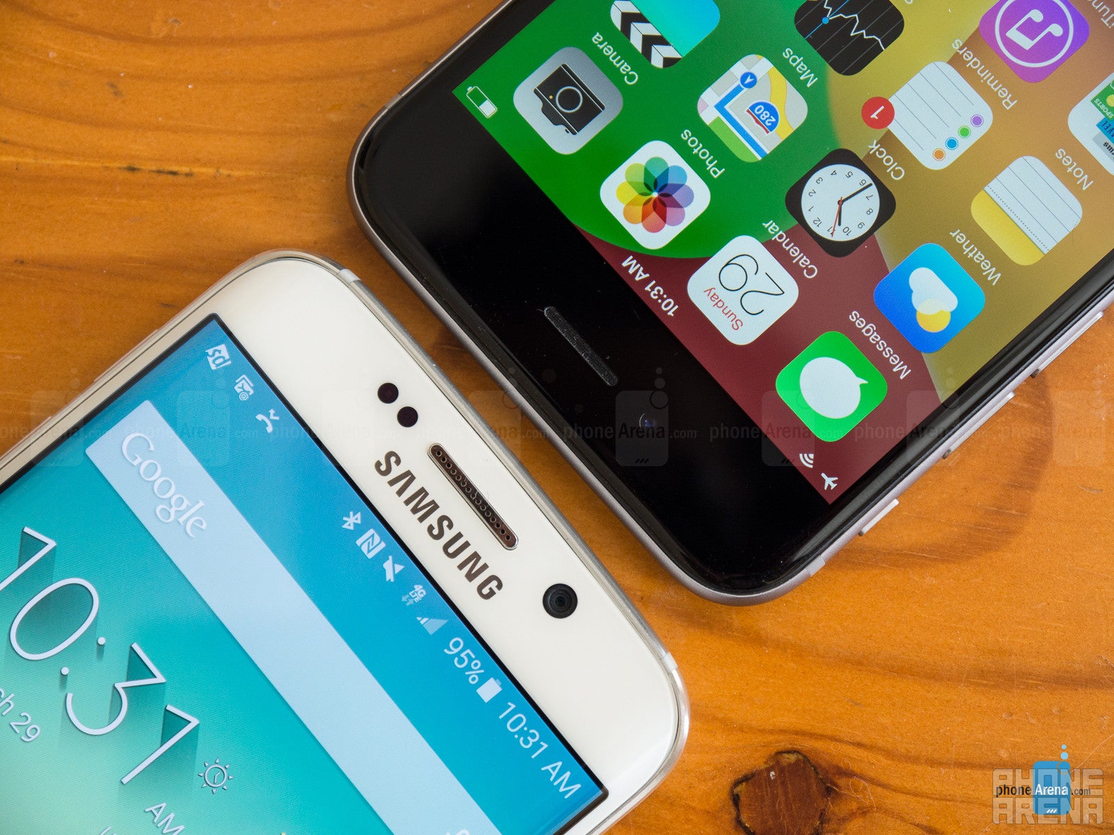 Samsung Galaxy S6 edge vs Apple iPhone 6