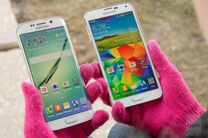 Samsung Galaxy S6 edge vs Samsung Galaxy S5