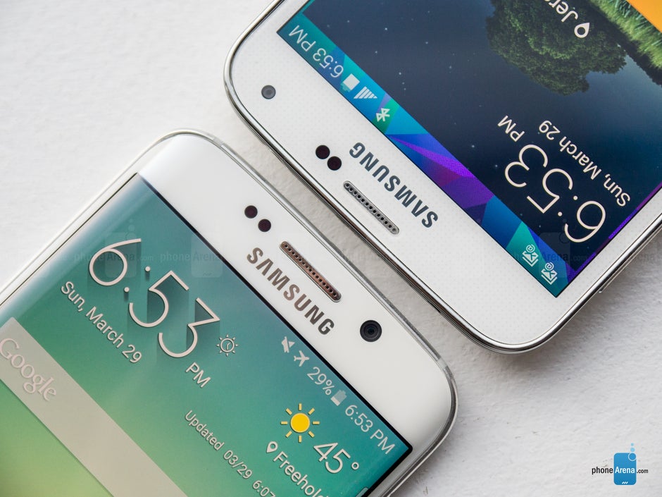 Samsung Galaxy edge vs Samsung Galaxy S5 - PhoneArena