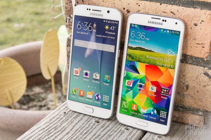 Samsung Galaxy S6 vs Samsung Galaxy S5