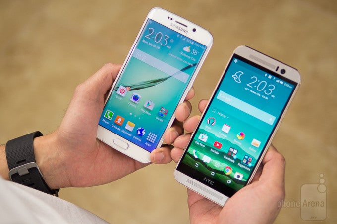 Samsung Galaxy S6 edge vs HTC One M9