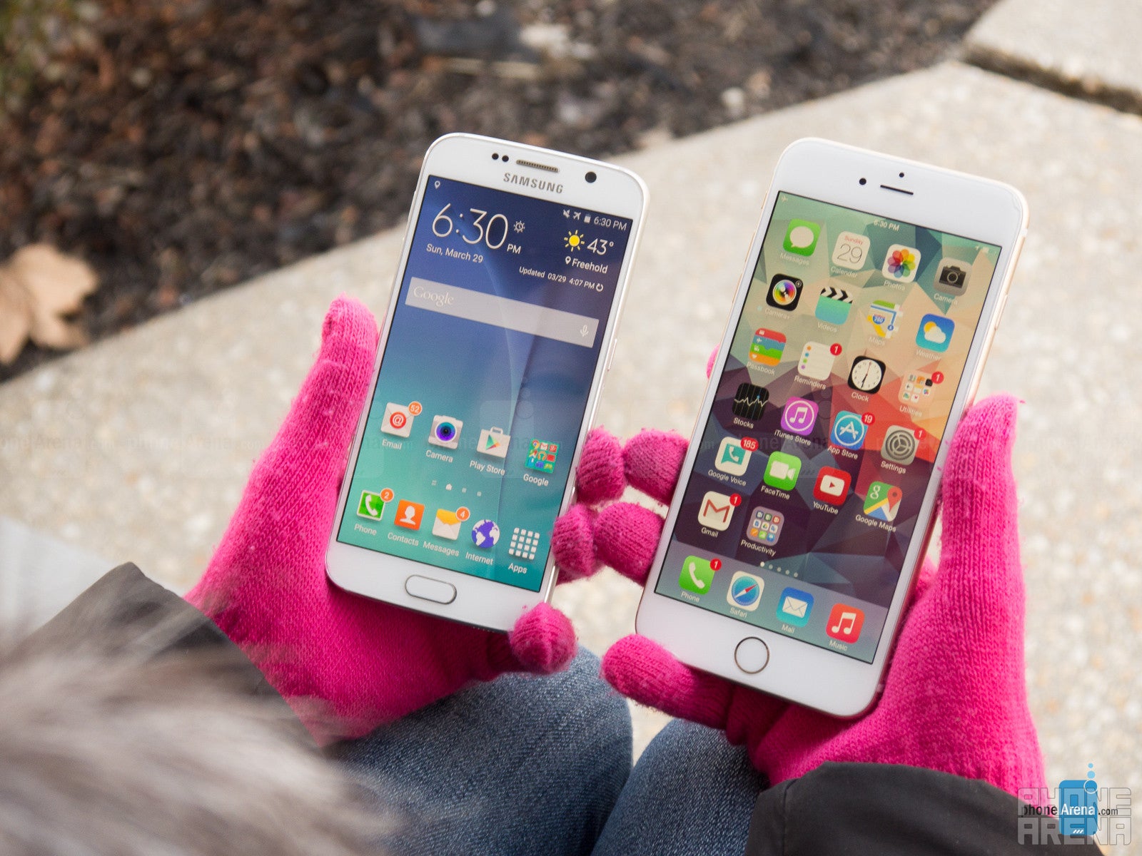 Samsung Galaxy S6 vs Apple iPhone 6 Plus