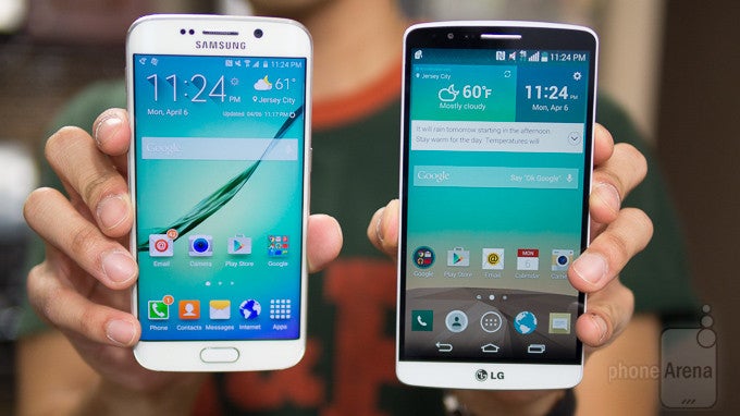 Samsung Galaxy S6 edge vs LG G3