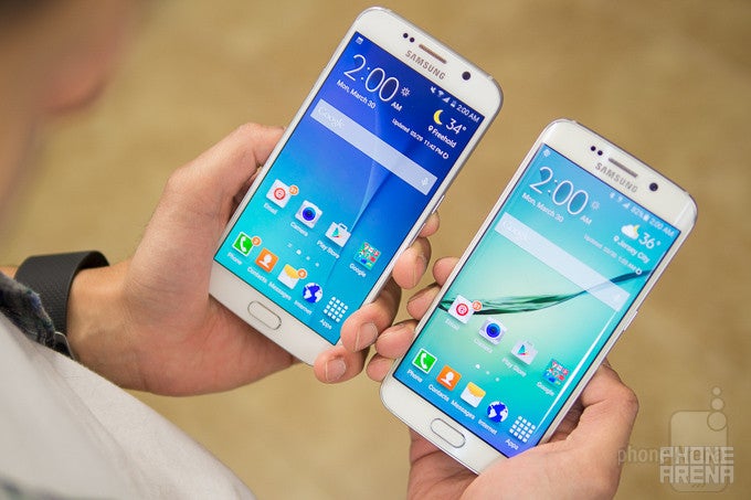 Samsung Galaxy S6 vs Samsung Galaxy S6 edge