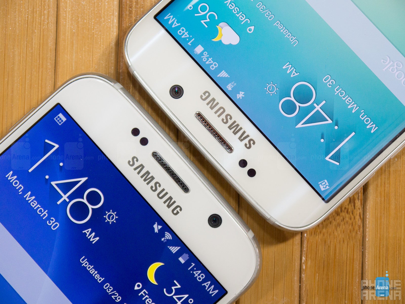 Samsung Galaxy S6 vs Samsung Galaxy S6 edge