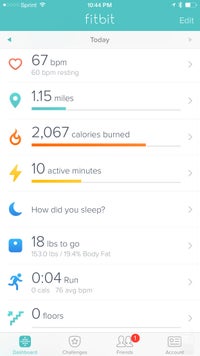 fitbit surge app for iphone