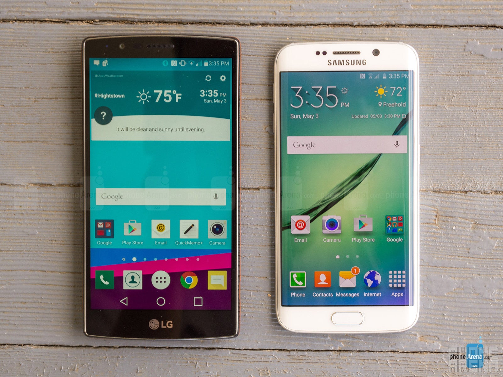 LG G4 vs Samsung Galaxy S6 edge