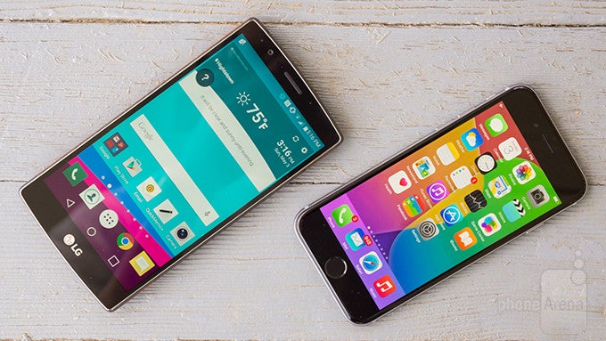 LG G4 vs Apple iPhone 6
