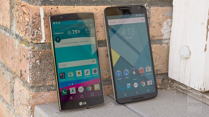LG G4 vs Google Nexus 6