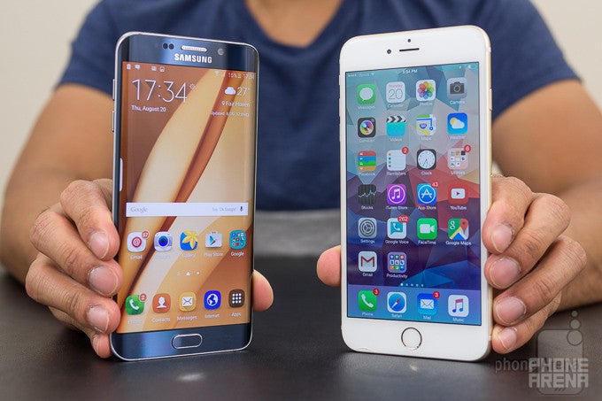 Samsung Galaxy S6 edge+ vs Apple iPhone 6 Plus