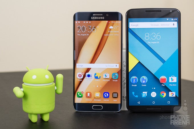 Samsung Galaxy S6 edge+ vs Google Nexus 6