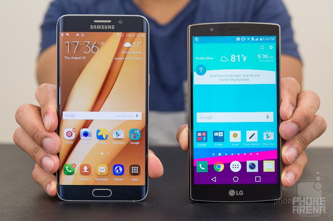 Samsung Galaxy S6 edge+ vs LG G4