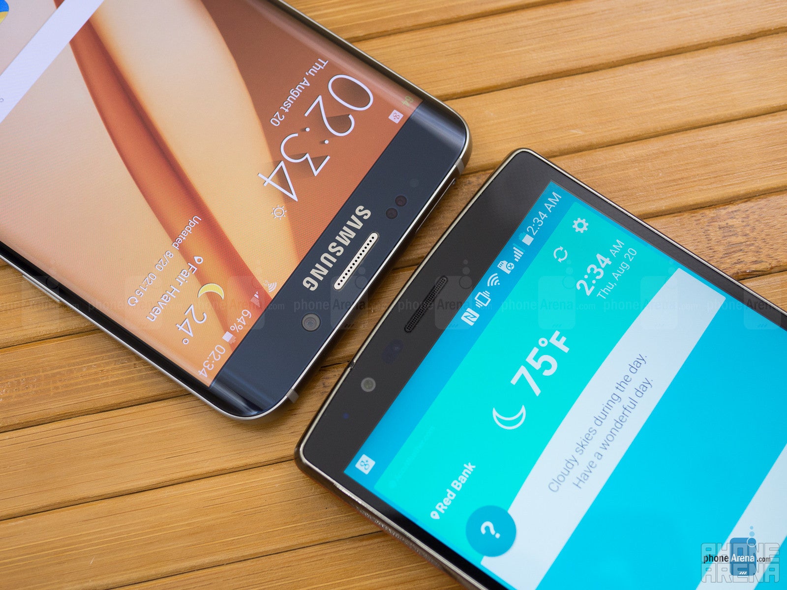 Samsung Galaxy S6 edge+ vs LG G4