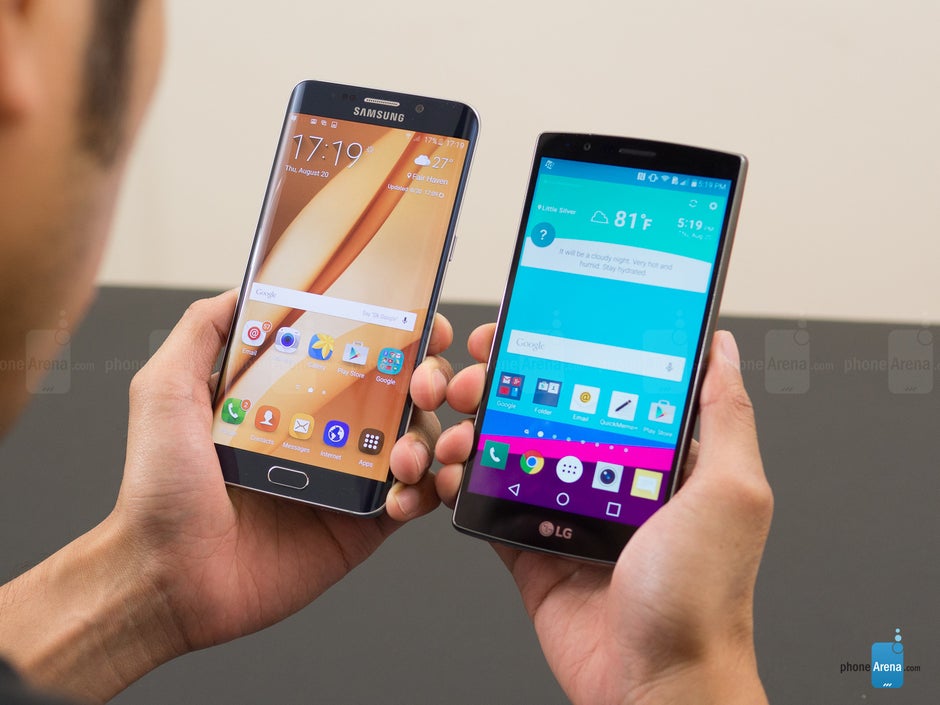 Samsung Galaxy S6 edge+ vs LG G4