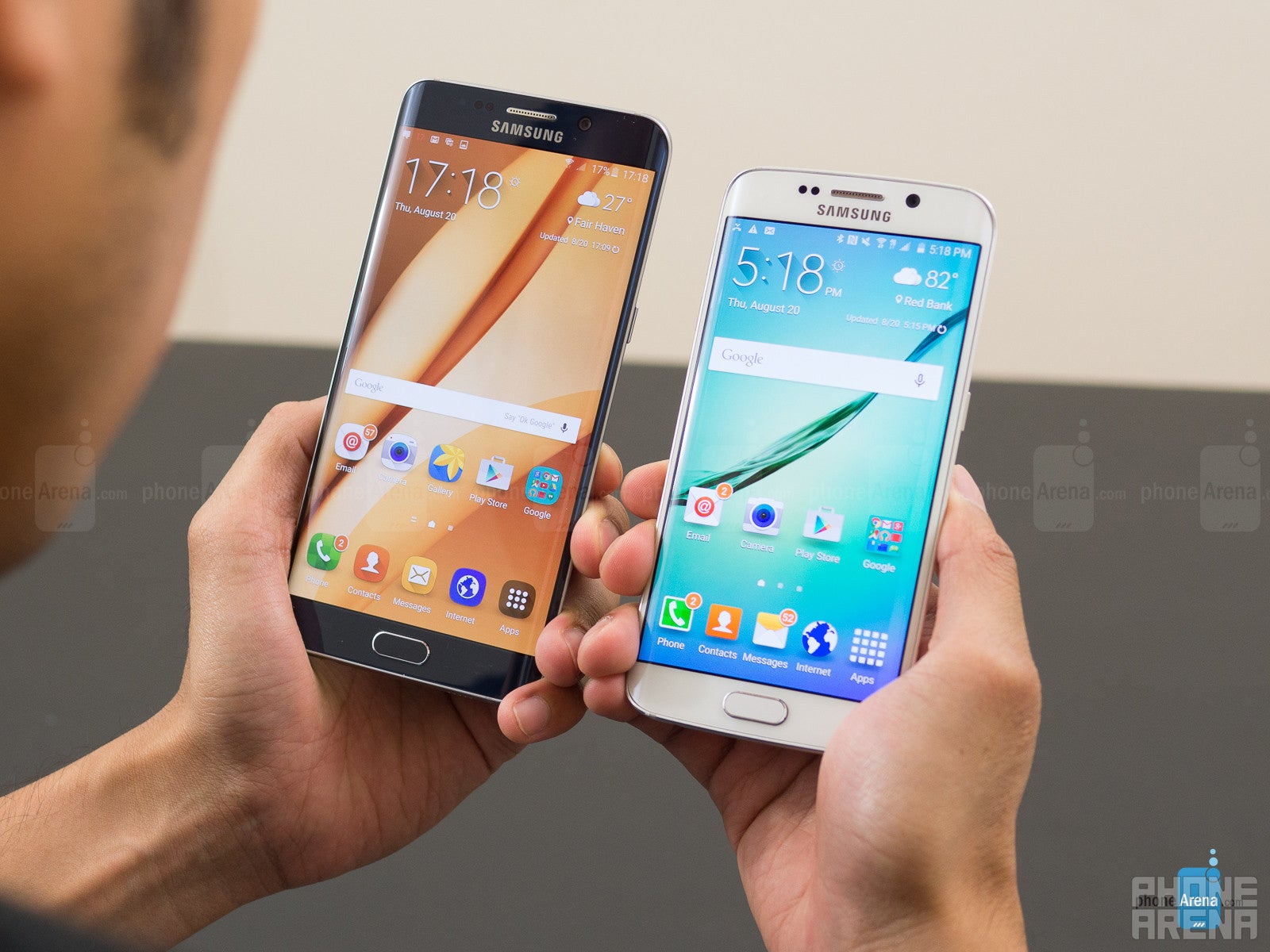 Samsung Galaxy S6 edge+ vs Samsung Galaxy S6 edge