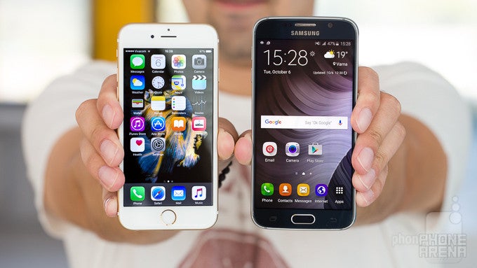 Apple iPhone 6s vs Samsung Galaxy S6