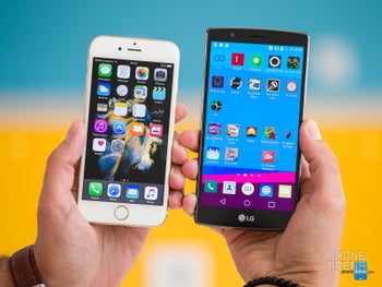 Apple iPhone 6s vs LG G4