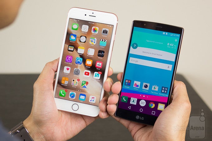 Apple iPhone 6s Plus vs LG G4