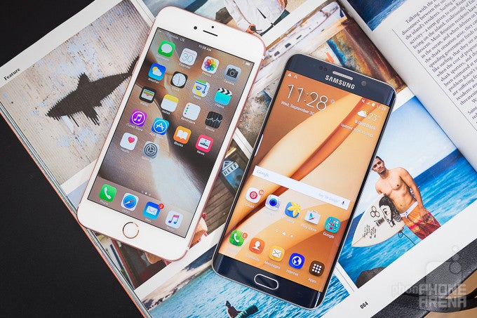 Apple iPhone 6s Plus vs Samsung Galaxy S6 edge+