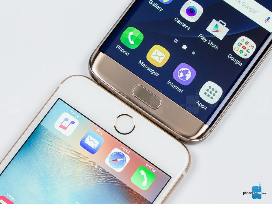 fotografie Ontbering Herrie Samsung Galaxy S7 edge vs Apple iPhone 6s Plus - PhoneArena
