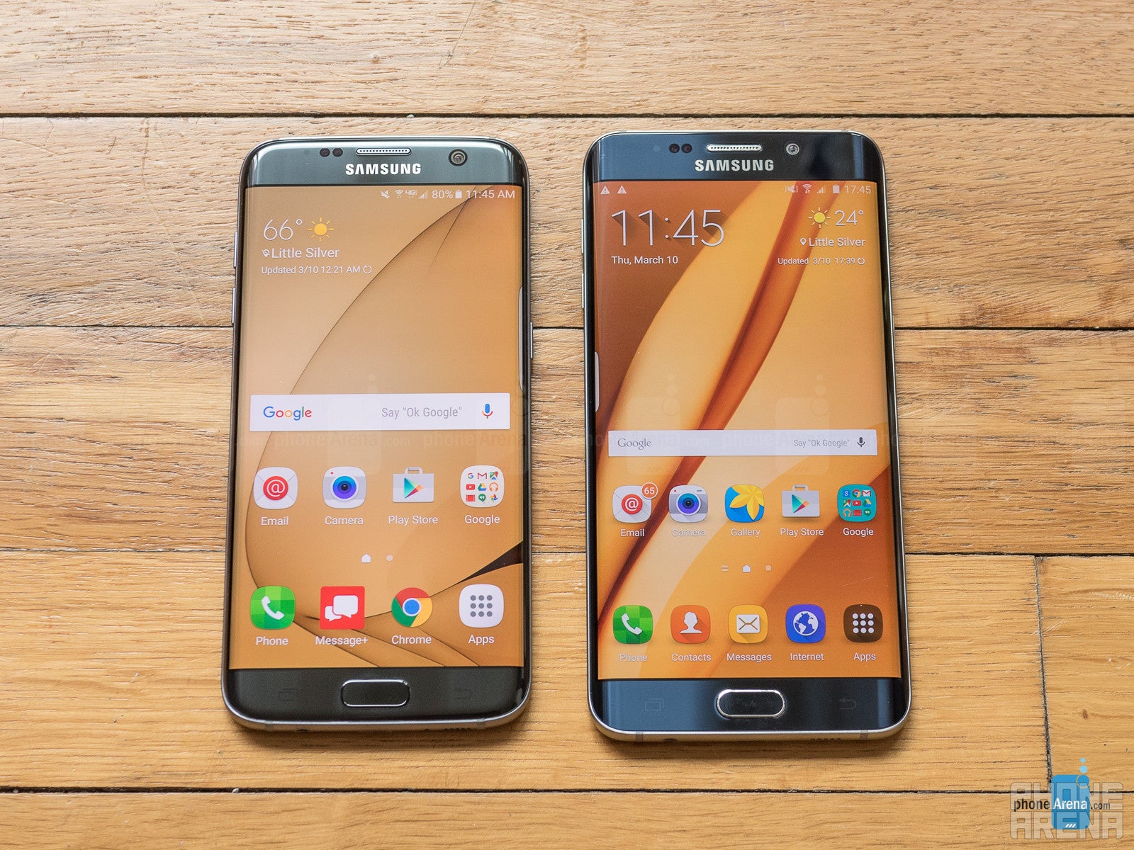 Samsung Galaxy S7 edge vs Samsung Galaxy S6 edge+