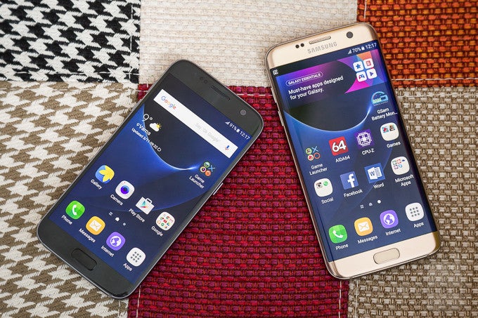 Verspilling toeter Naleving van Samsung Galaxy S7 Edge vs Galaxy S7 - PhoneArena