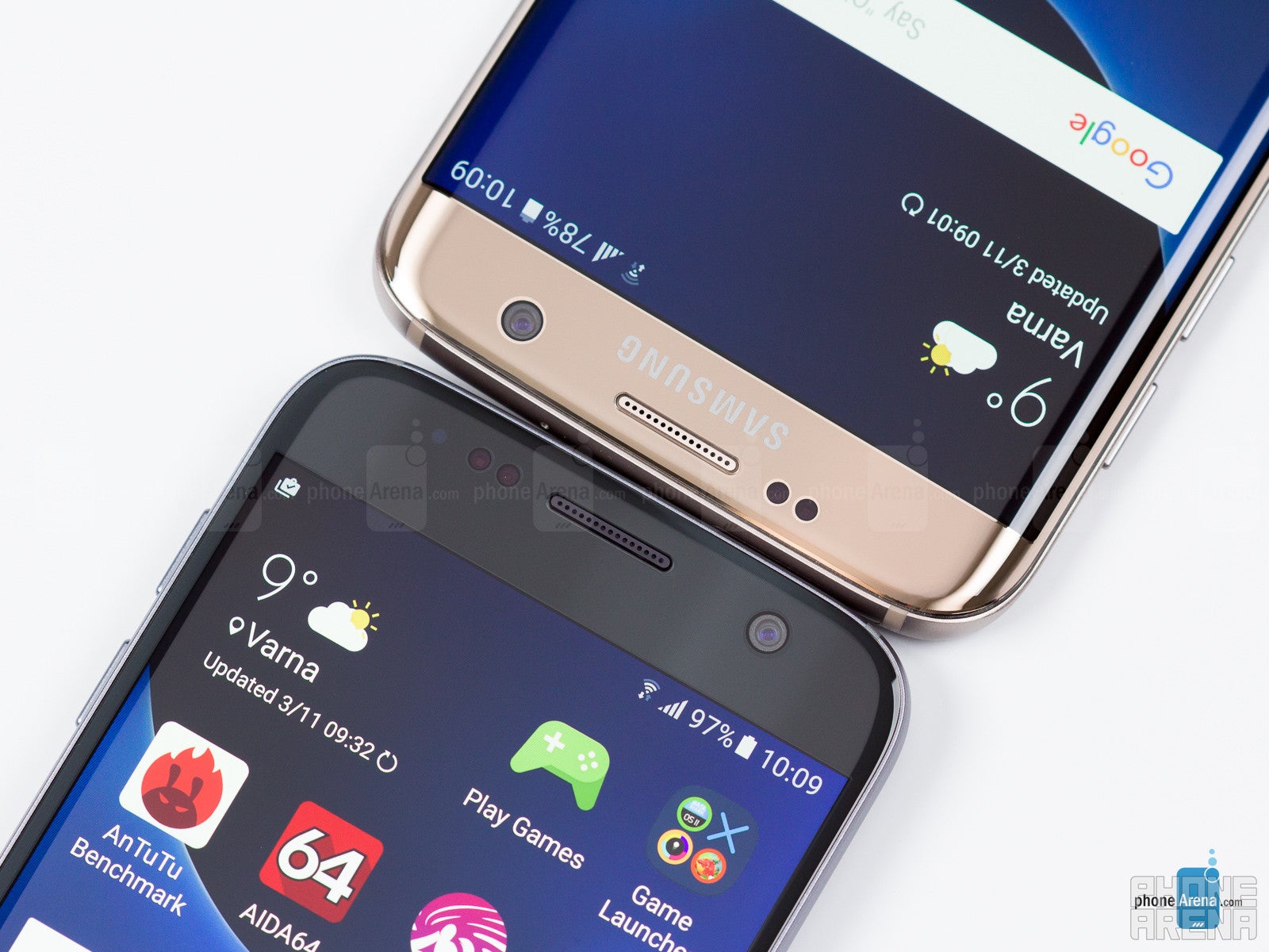 Samsung Galaxy S7 Edge vs Galaxy S7