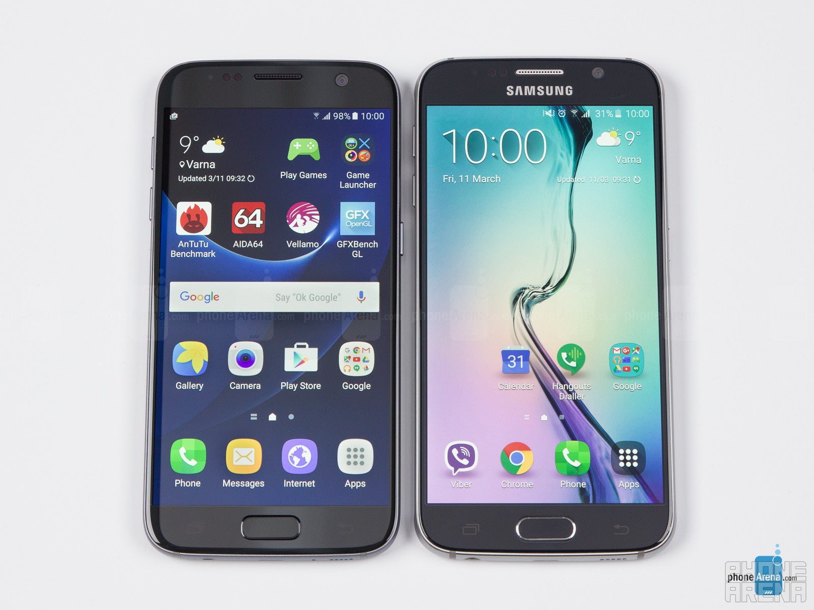 Samsung Galaxy S7 vs Samsung Galaxy S6