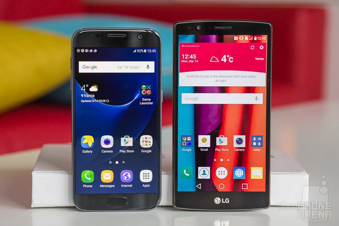 Samsung Galaxy S7 vs LG G4