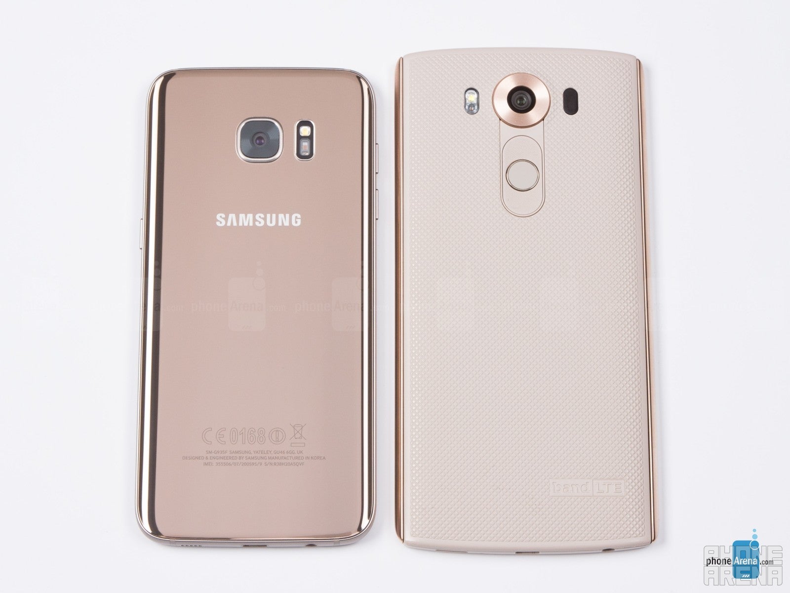 Samsung Galaxy S7 Edge vs LG V10