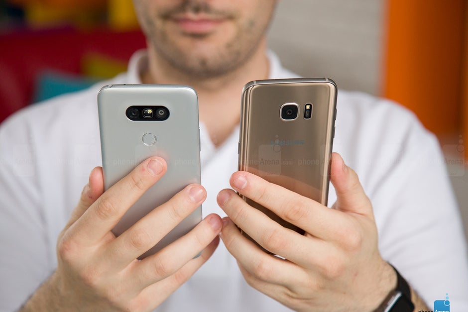 Lg G5 Vs Samsung Galaxy S7 Edge Phonearena