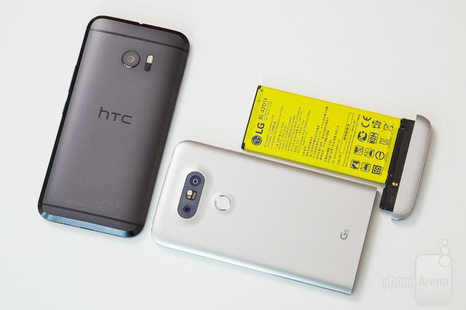 HTC 10 frente a LG G5