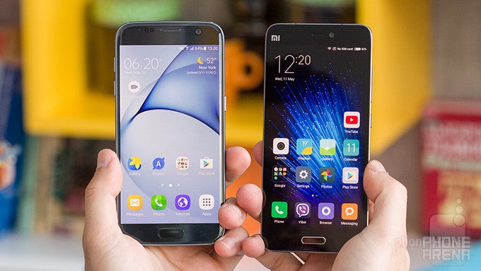 Xiaomi Mi 5 vs Samsung Galaxy S7
