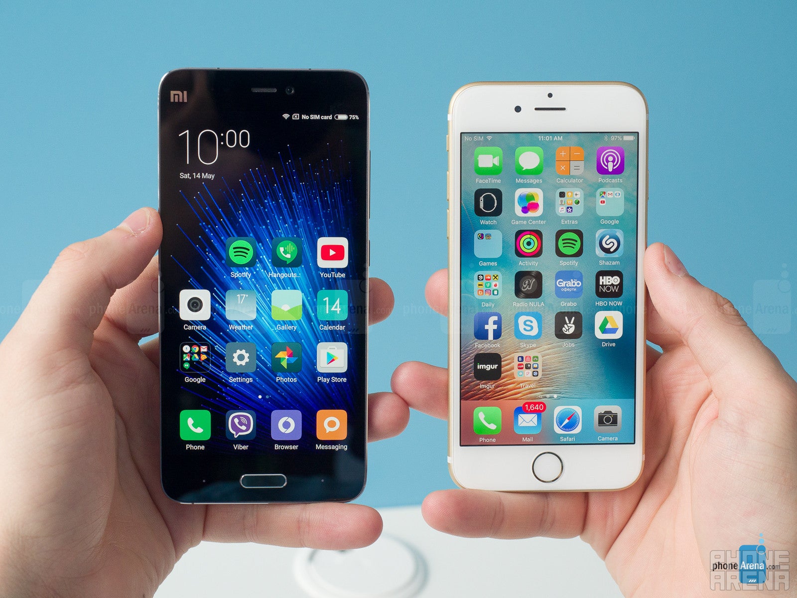 Xiaomi Mi 5 vs Apple iPhone 6s